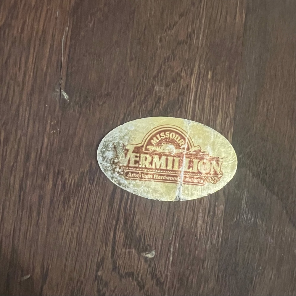 Vintage Woodenware Vermillion Wood Cloche - Picture 3 of 3